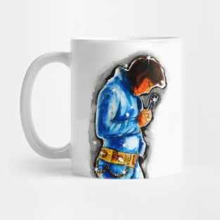 Blue Jumpsuit Mug